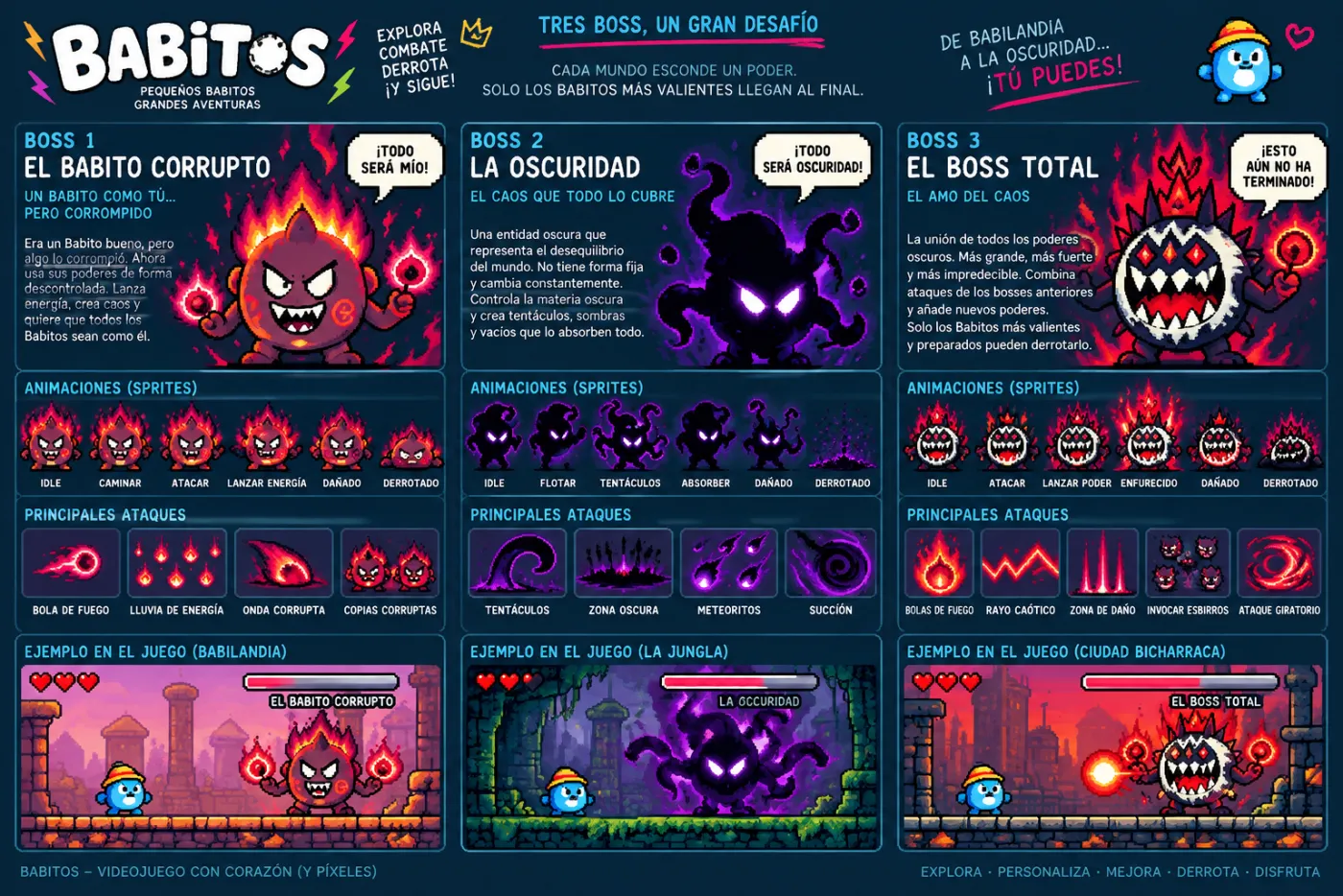 Lámina de los tres jefes