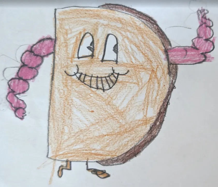 Dibujo original del Señor Empanadilla